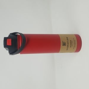 Red hydraflow hybrid 25 oz. Bottle